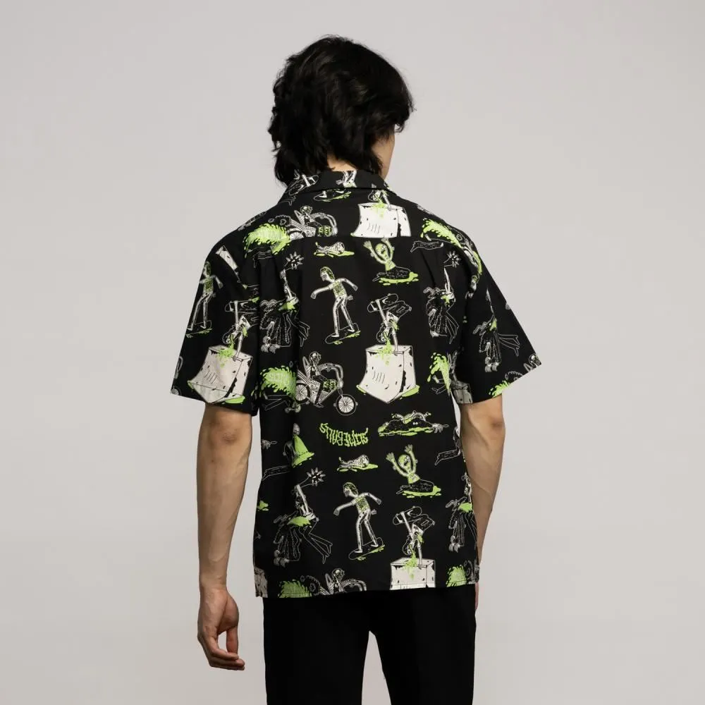 Slime Balls S/S Shirt Scene Report Shirt - Black