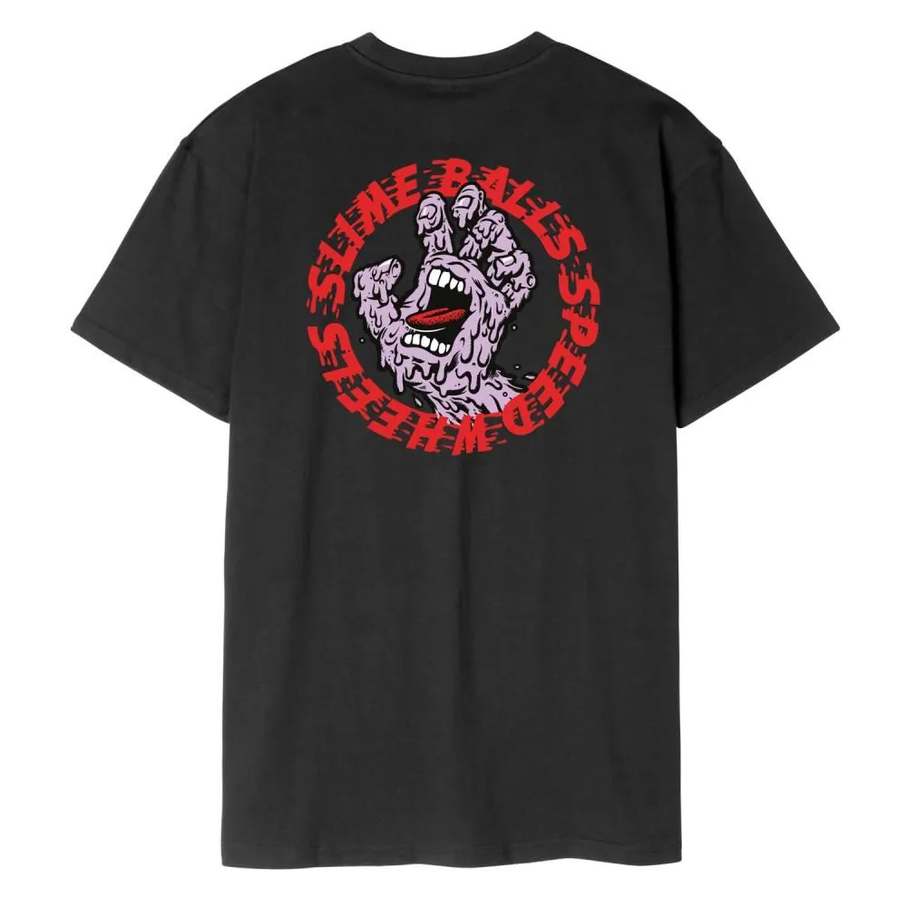Slime Balls T-Shirt SB Hand T-Shirt - Black