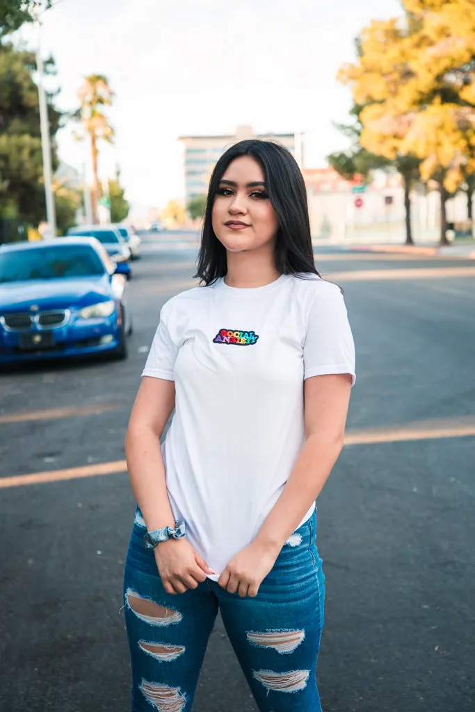 Social Anxiety | White Tee