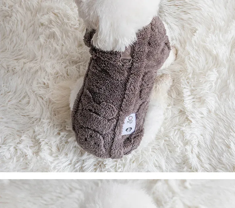 Soft Fleece Winter Sweater for Small Dogs & Puppies