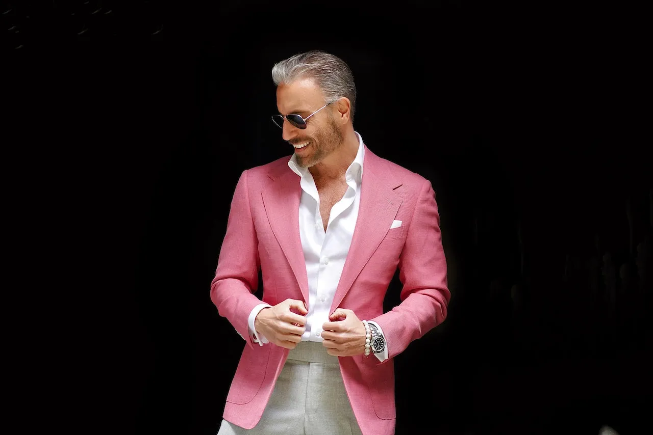 Soft Pink Mesh Jacket