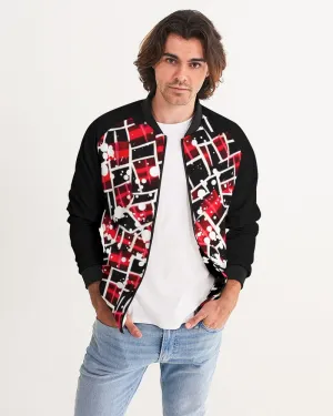 Splatter Punk Men's All-Over Print Bomber Jacket