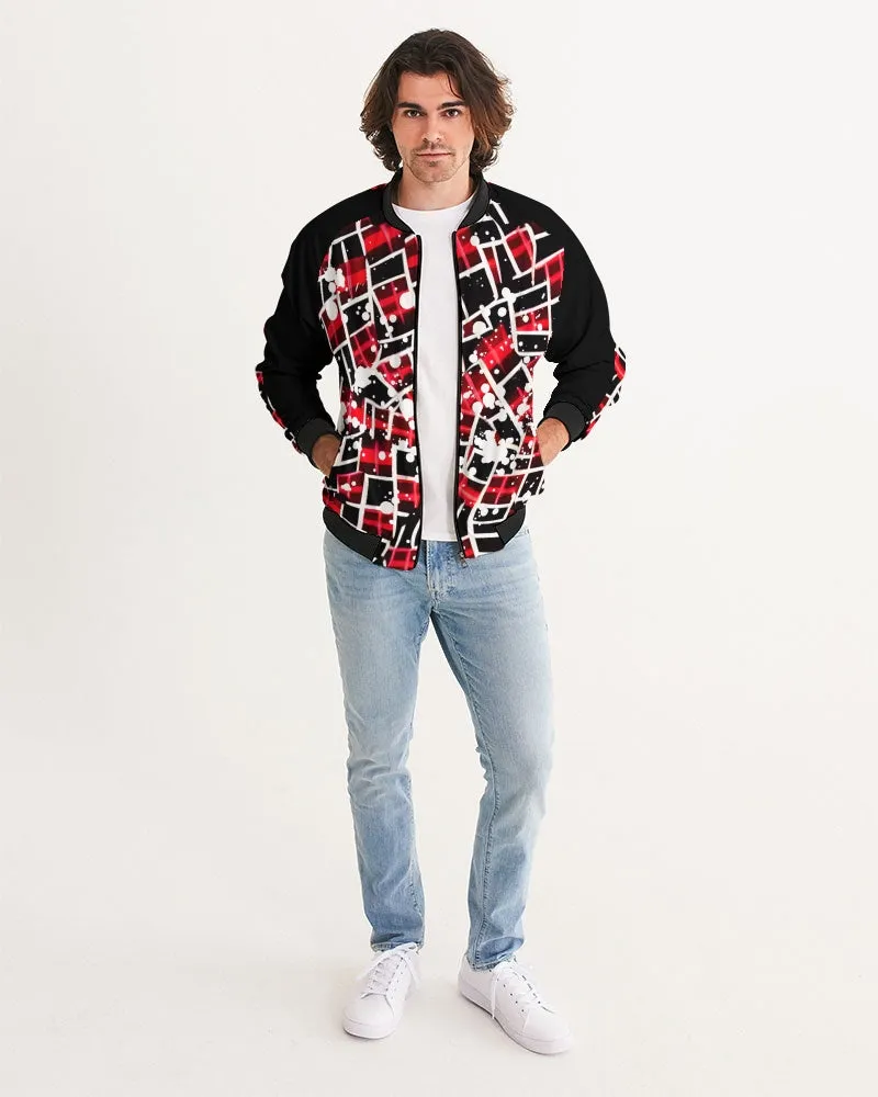Splatter Punk Men's All-Over Print Bomber Jacket