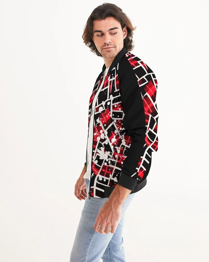 Splatter Punk Men's All-Over Print Bomber Jacket
