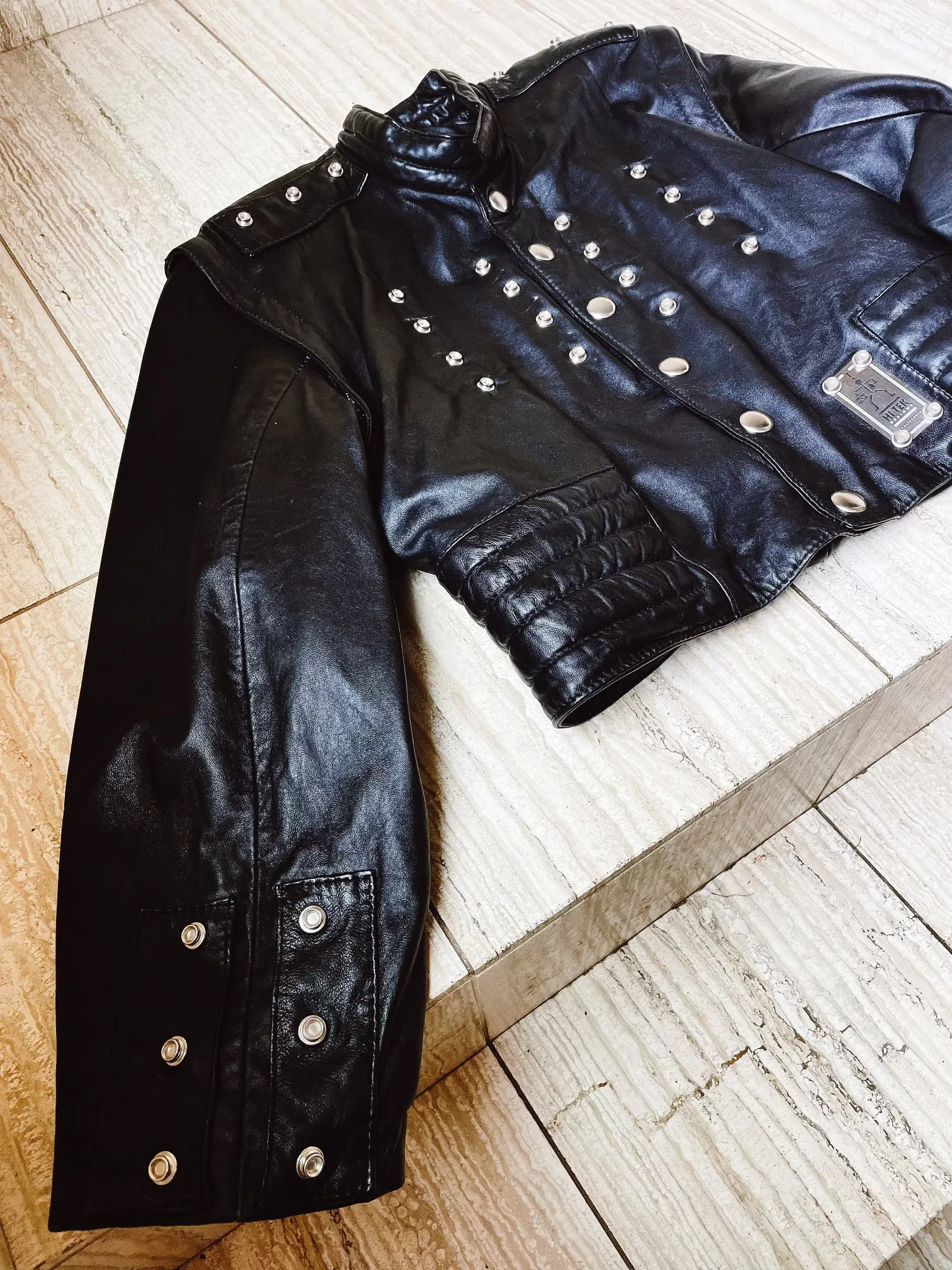 Steampunk Leather Jacket