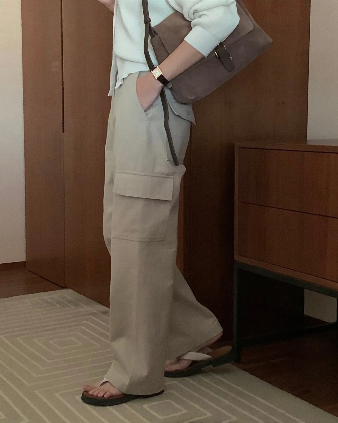 Straight Cargo Pants