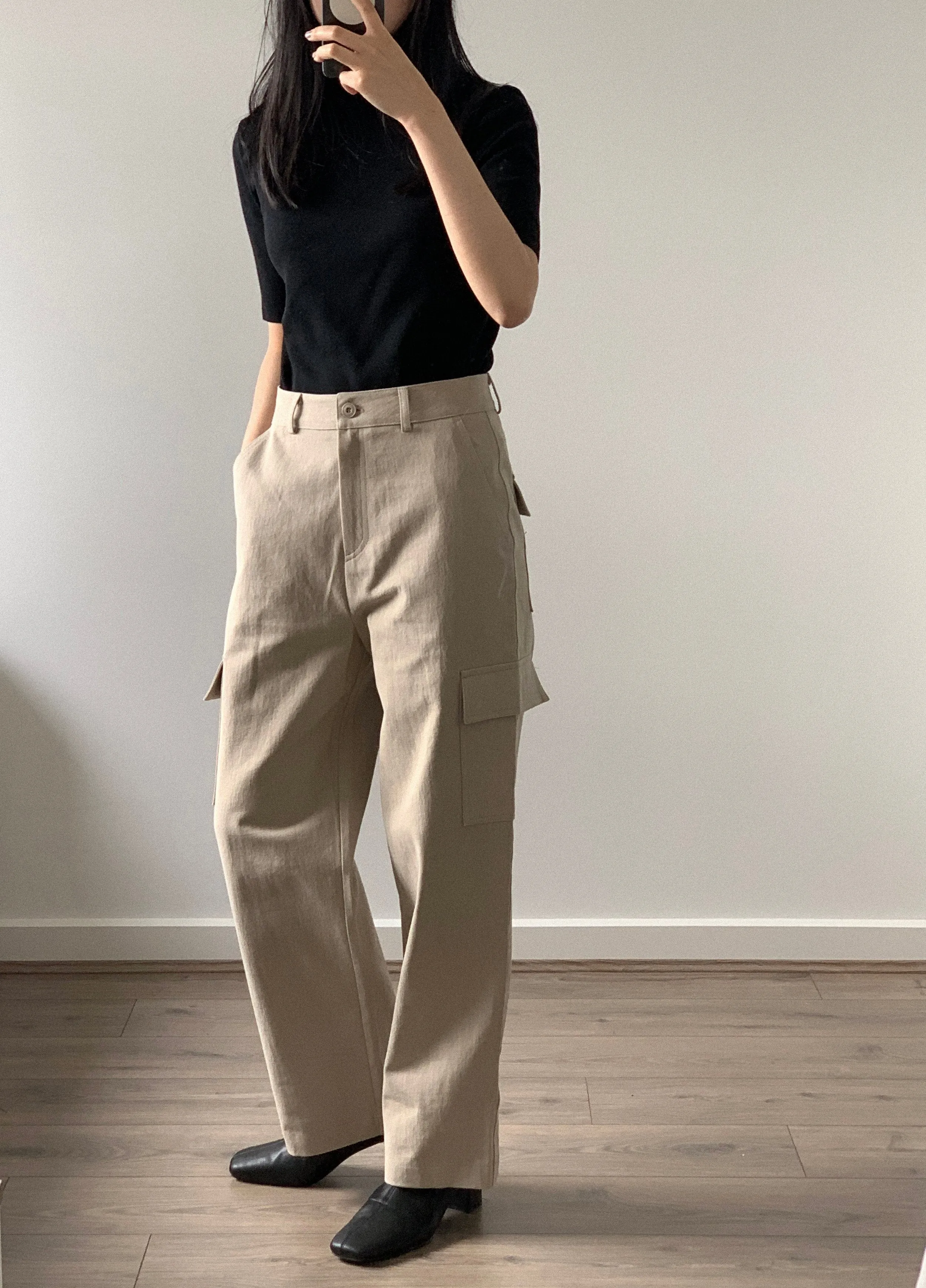 Straight Cargo Pants