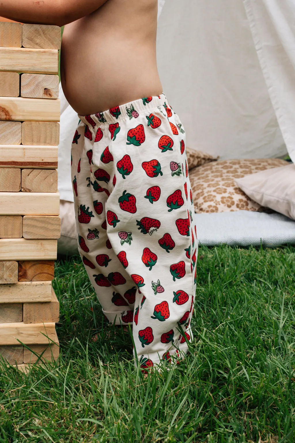 Strawberry Cotton Pants