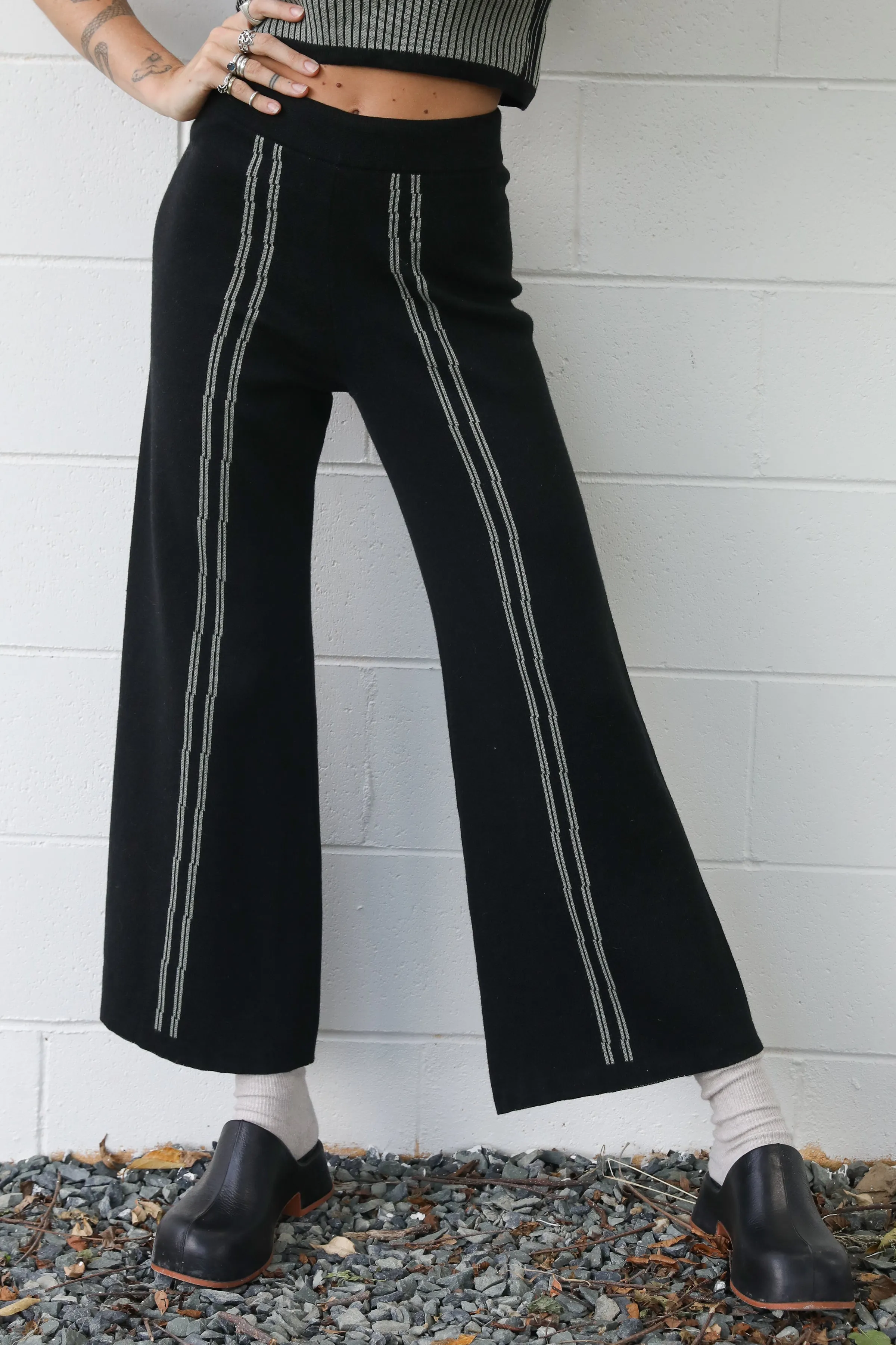 SUKI PANTS- BLACK PINE