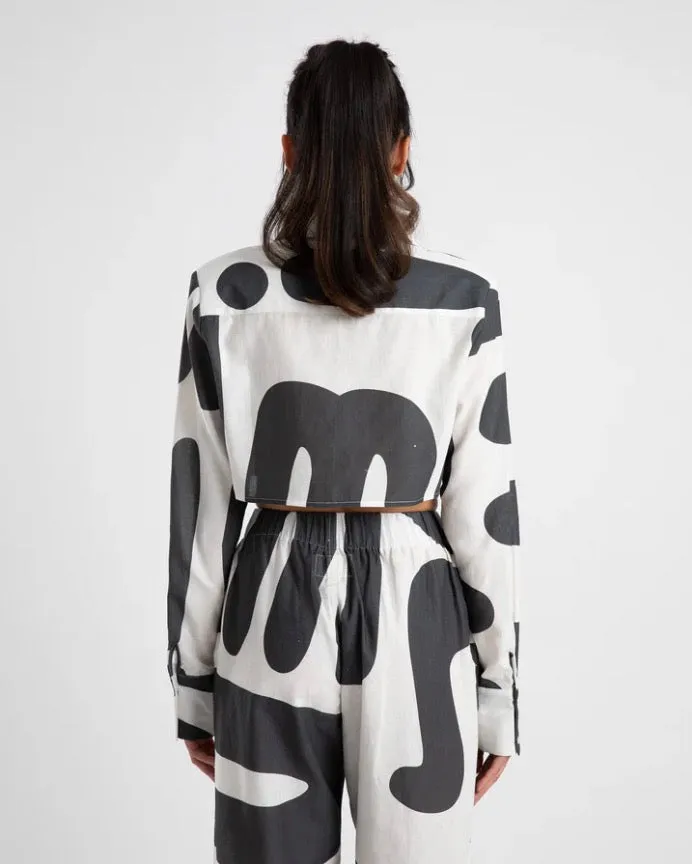Summi Summi - Long Sleeve Structured shirt