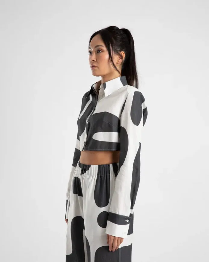 Summi Summi - Long Sleeve Structured shirt