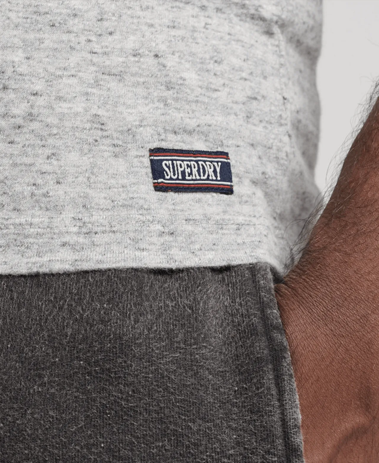 SUPERDRY Vintage Gym Athletic Vest - Athletic Grey Marle