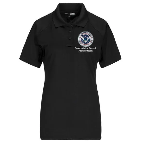 Tactical Identifier TSA Polo Shirt- Women's Short Sleeve