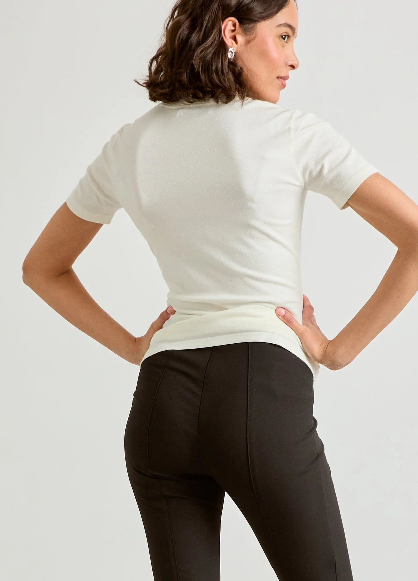 The Eliza Softsculpt Sweater Tee