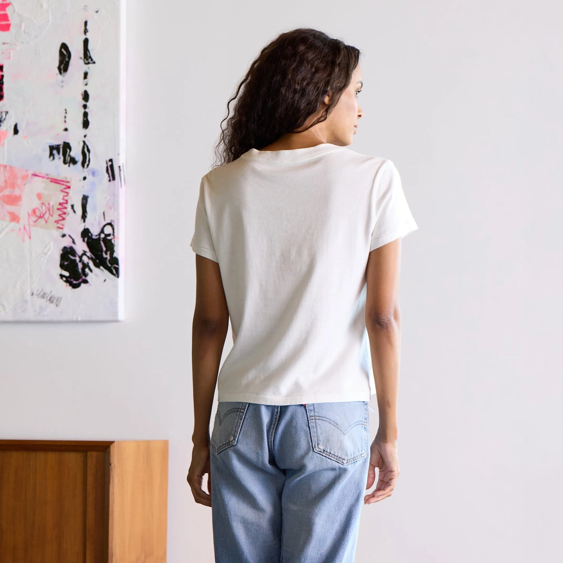 The Suke Tee Contrast Imperfect Heart