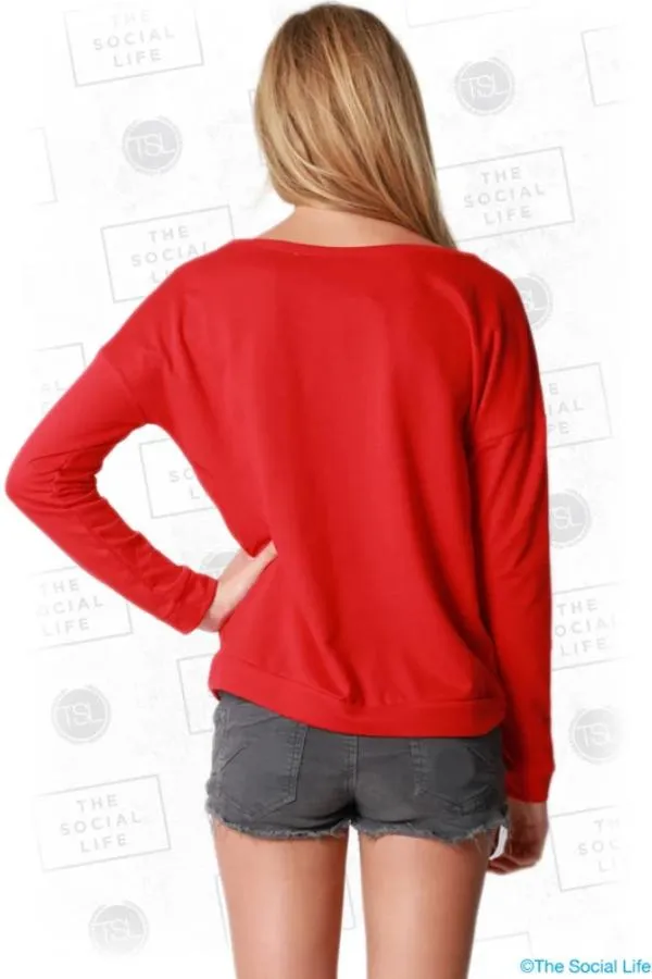 The Terry Long-Sleeve Scoop