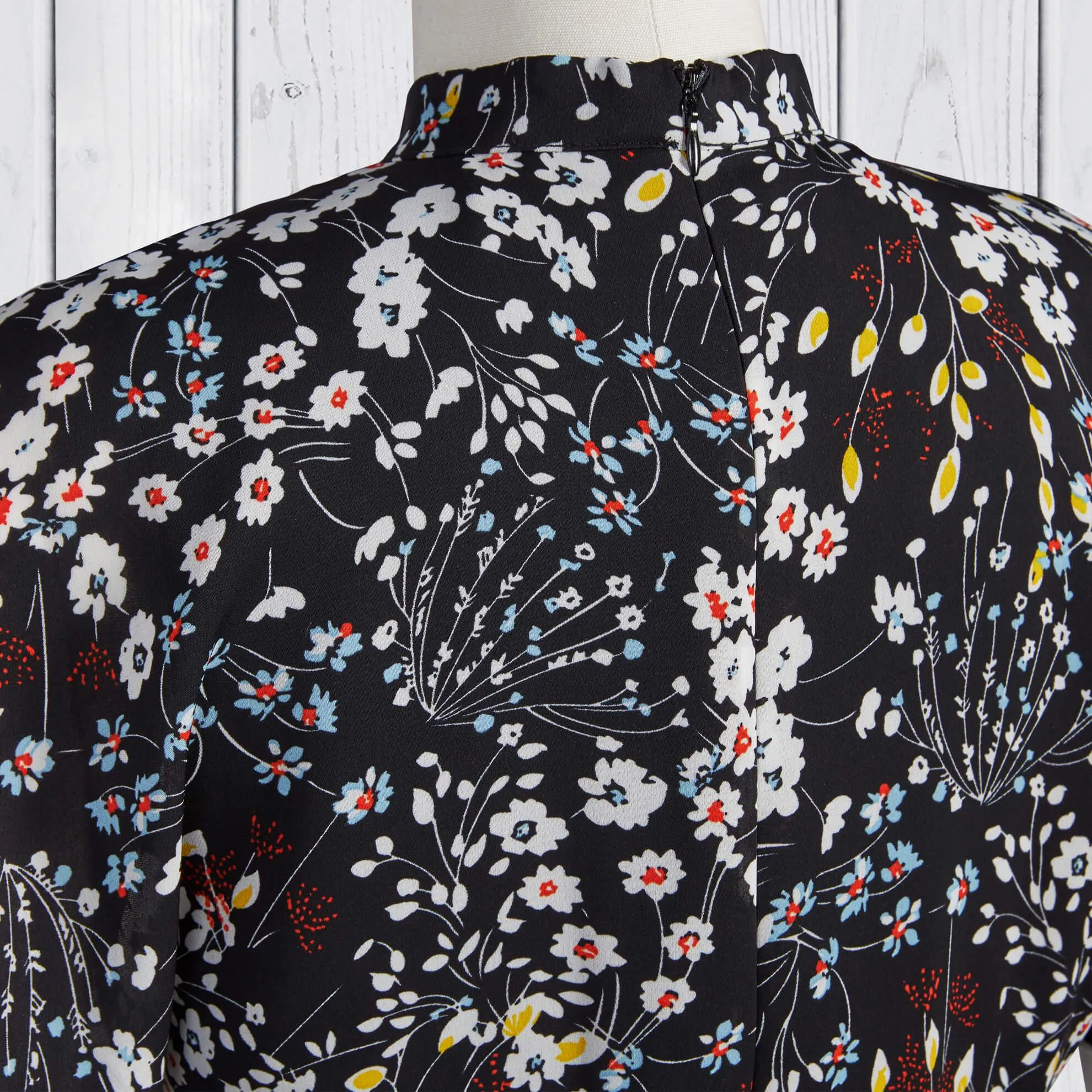 Then and Now Floral Dress