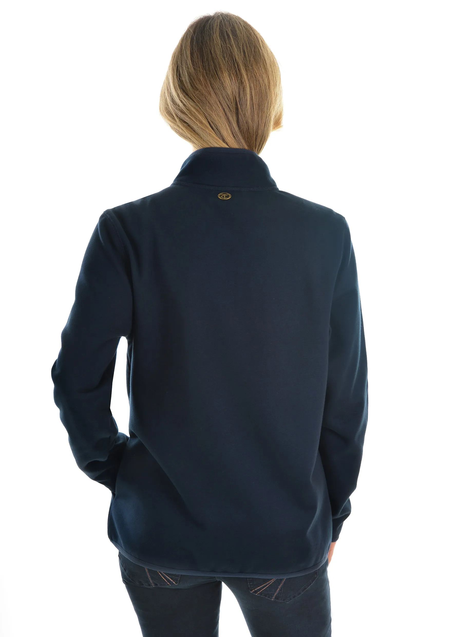 Thomas Cook Womens Zip Thru Fleece Jacket - Navy