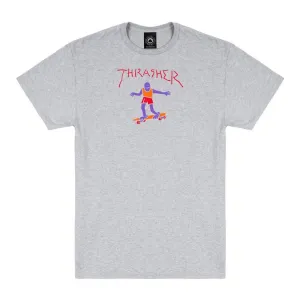 Thrasher T-Shirt Gonz Fill - Ash Grey