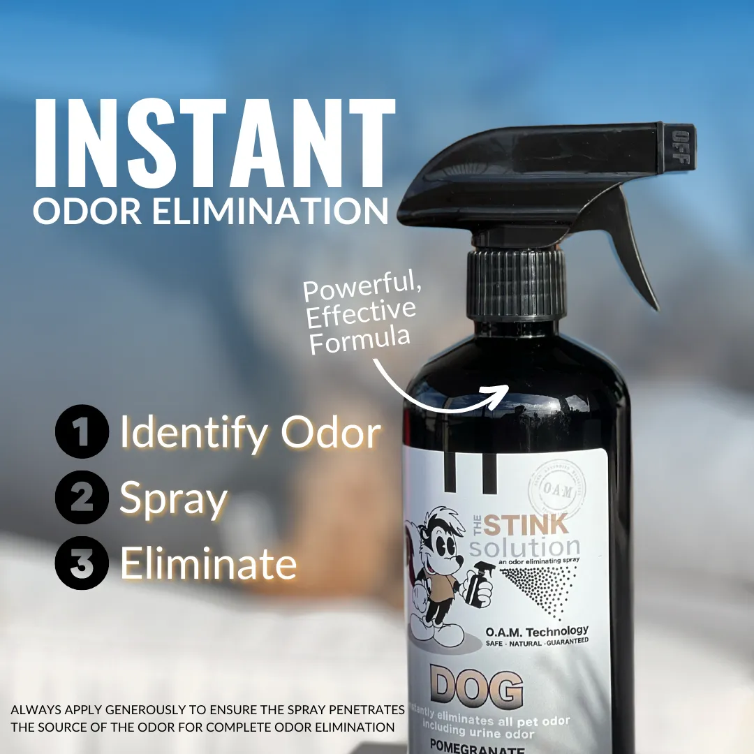 Three Pack - Two Dog Odor Eliminating Sprays   One Spray of Choice 16 oz