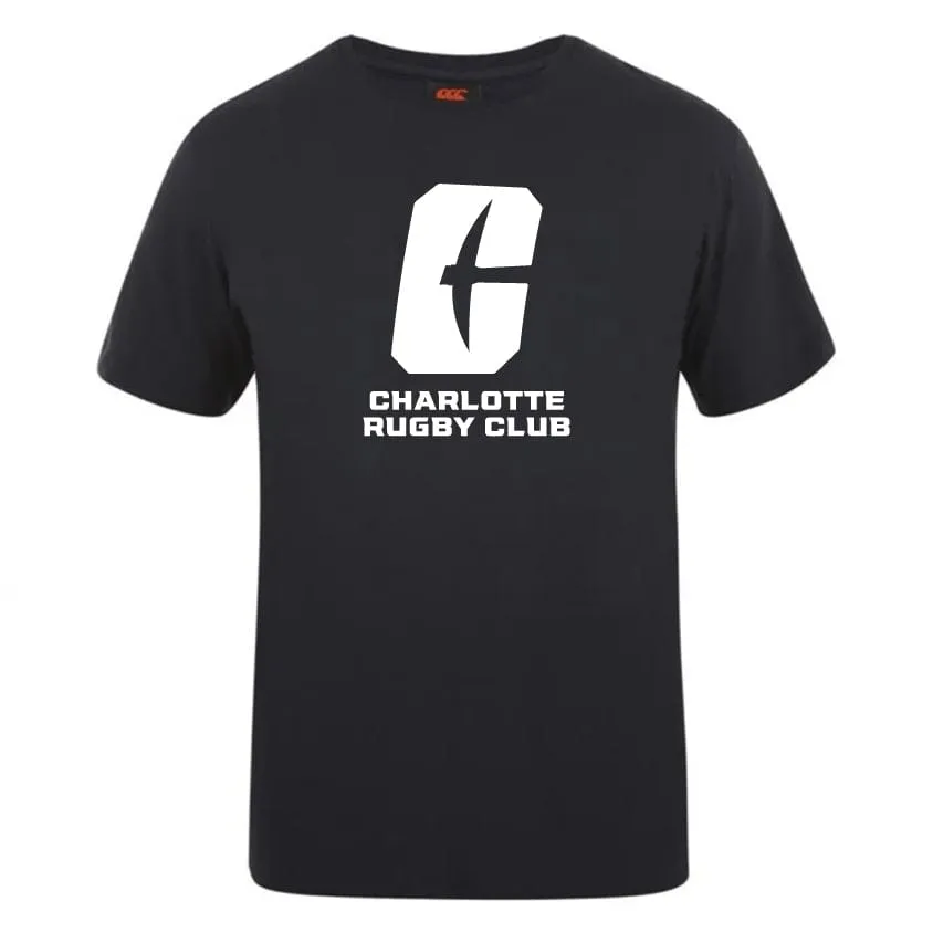 UNC Charlotte Club Plain Tee by Canterbury