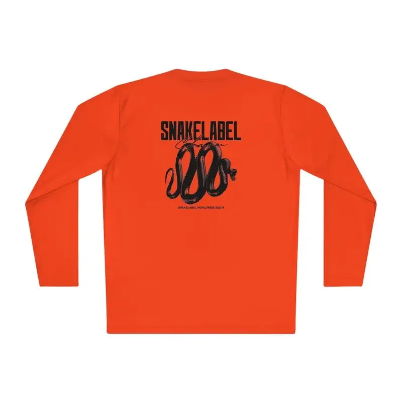Unisex Lightweight snake Long Sleeve Tee - 100% Moisture-Wicking Polyester With UV Protection
