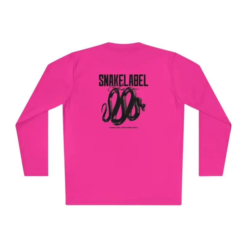 Unisex Lightweight snake Long Sleeve Tee - 100% Moisture-Wicking Polyester With UV Protection