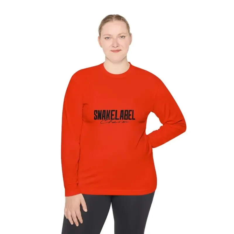 Unisex Lightweight snake Long Sleeve Tee - 100% Moisture-Wicking Polyester With UV Protection