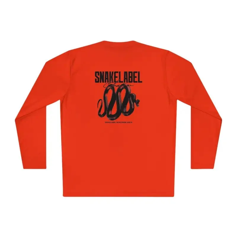 Unisex Lightweight snake Long Sleeve Tee - 100% Moisture-Wicking Polyester With UV Protection