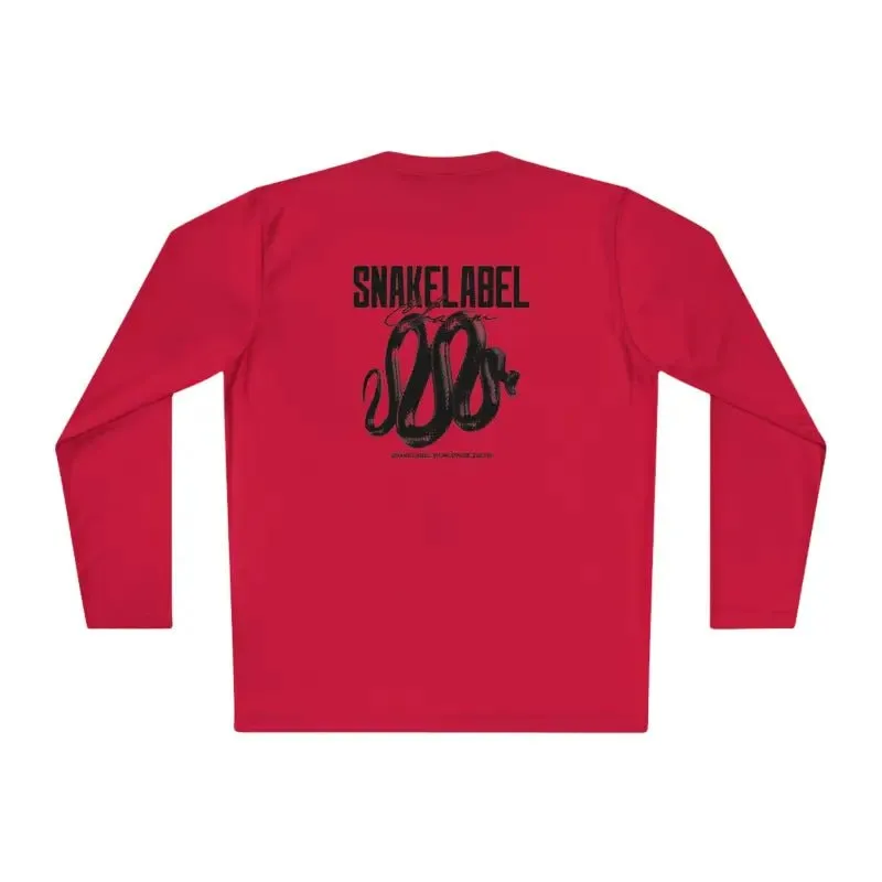 Unisex Lightweight snake Long Sleeve Tee - 100% Moisture-Wicking Polyester With UV Protection
