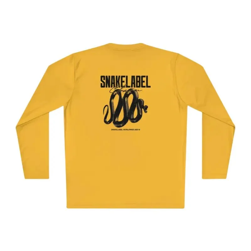 Unisex Lightweight snake Long Sleeve Tee - 100% Moisture-Wicking Polyester With UV Protection