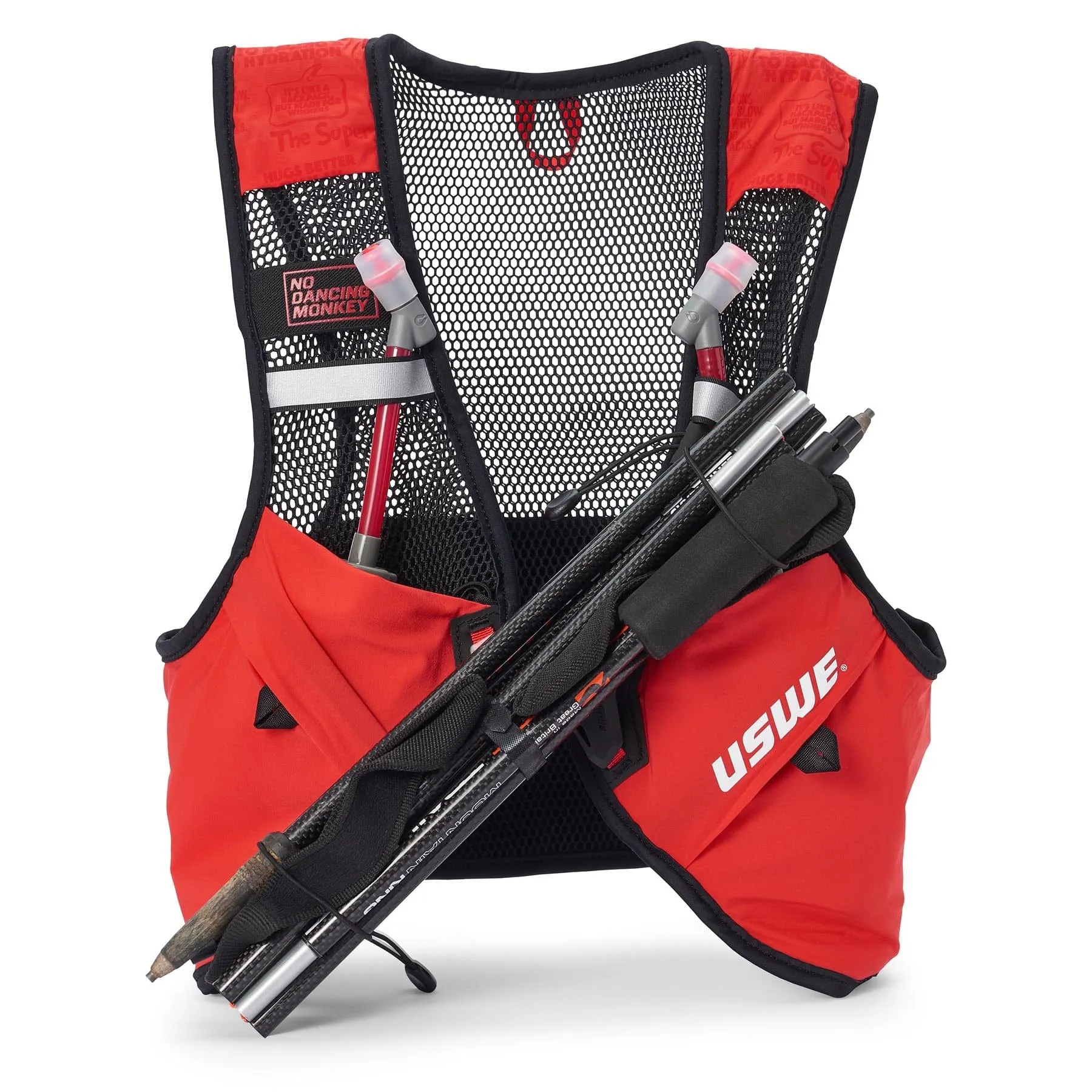 USWE Pace 2L Trail Running / Hiking Hydration Vest - Red