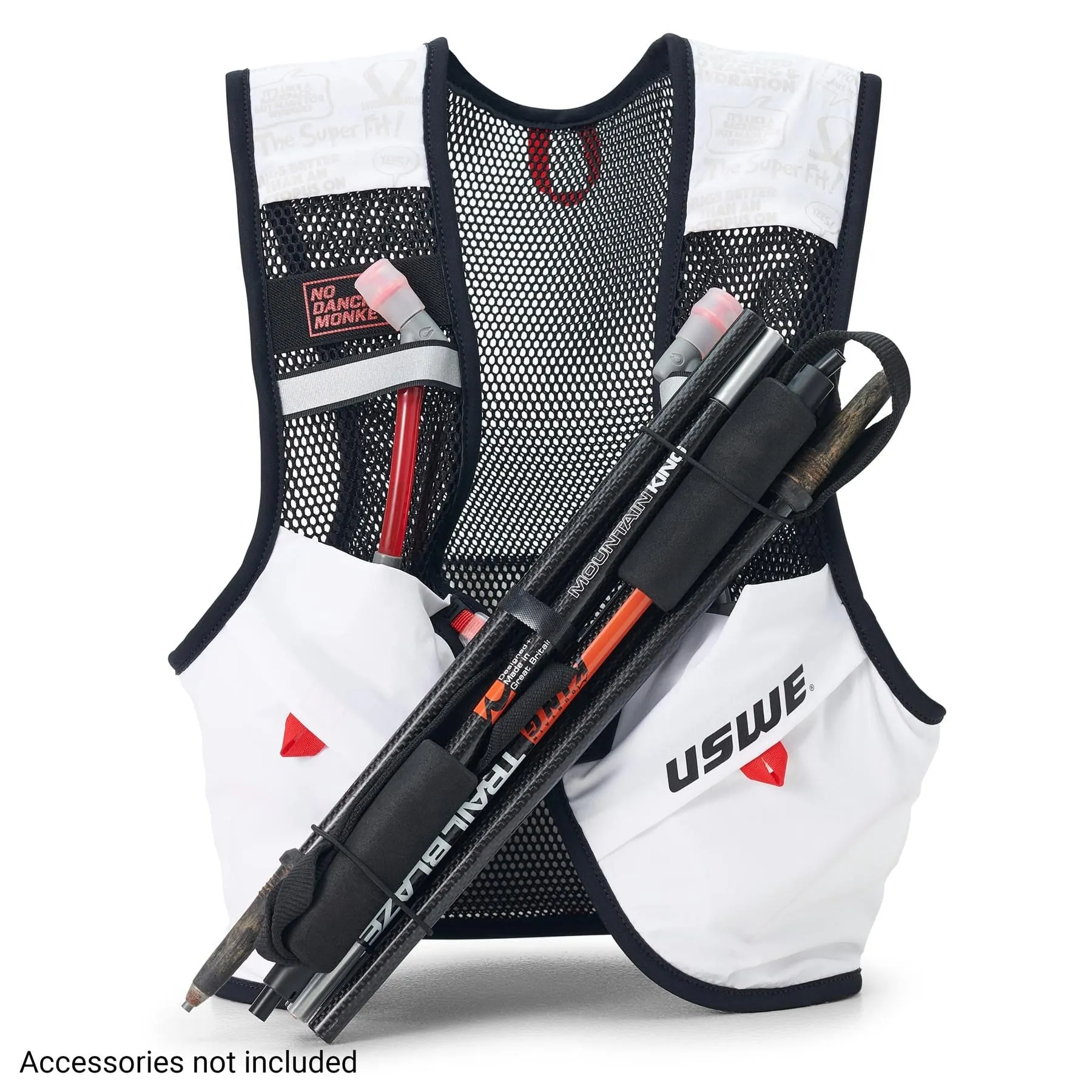USWE Pace 2L Trail Running / Hiking Hydration Vest - White