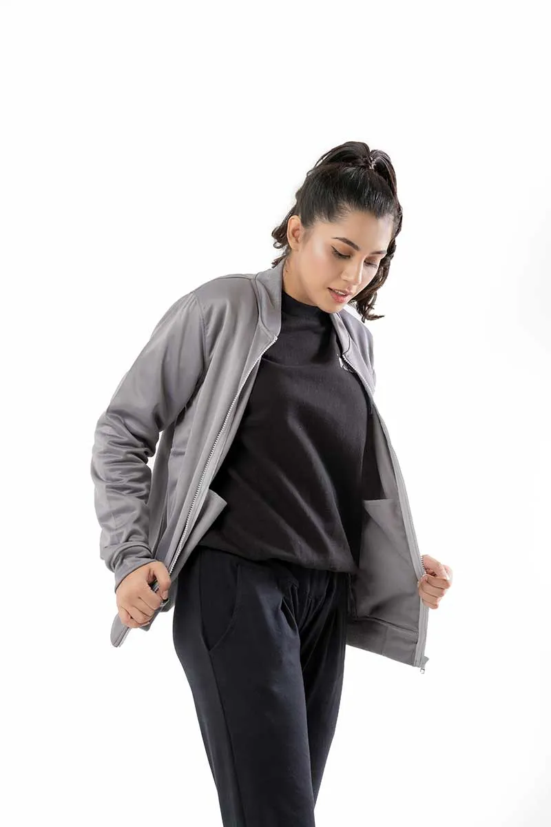 VELOCITY DRI-FIT WOMEN LOOSE FIT ZIPPER JACKET