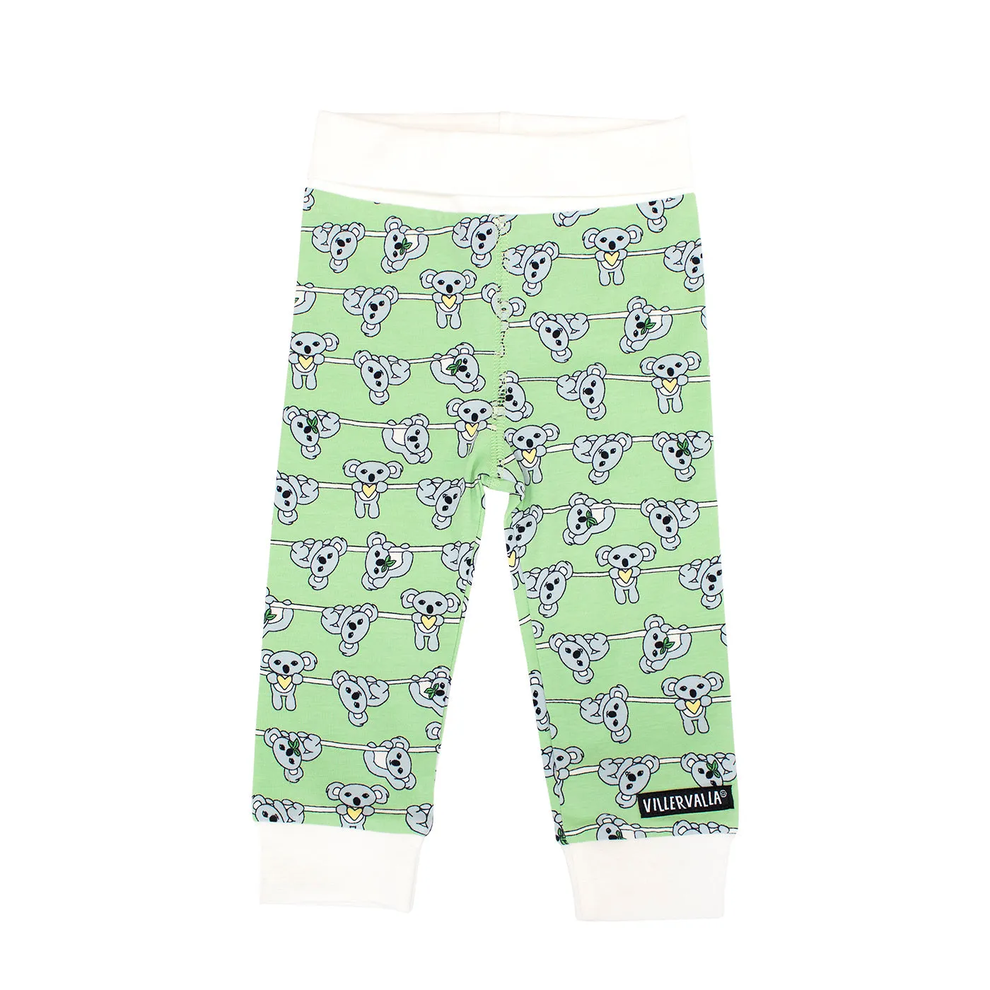Villervalla - Comfy Pants - Koala Bear - Pea