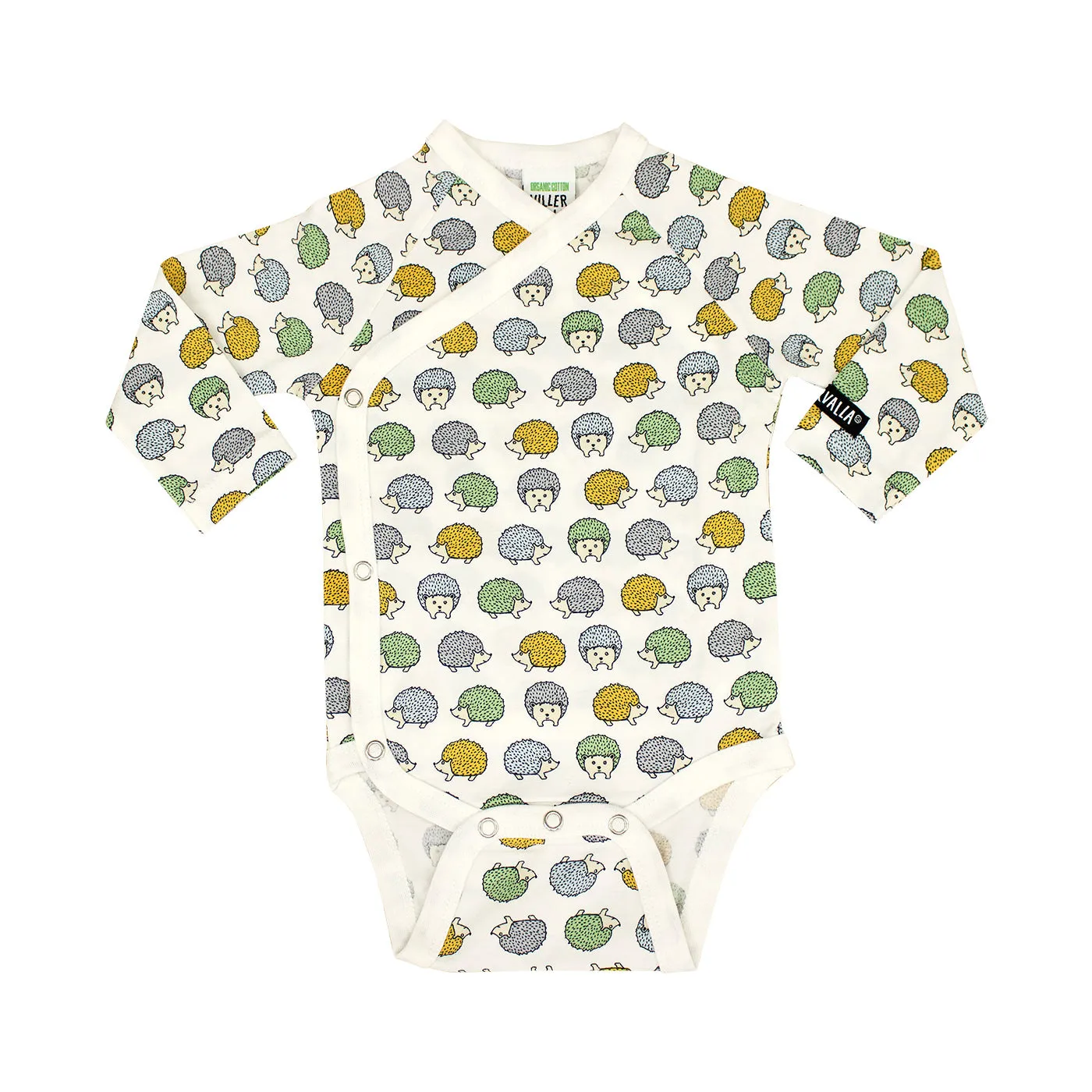 Villervalla - Wrap Body Suit - New Born Hedgehog