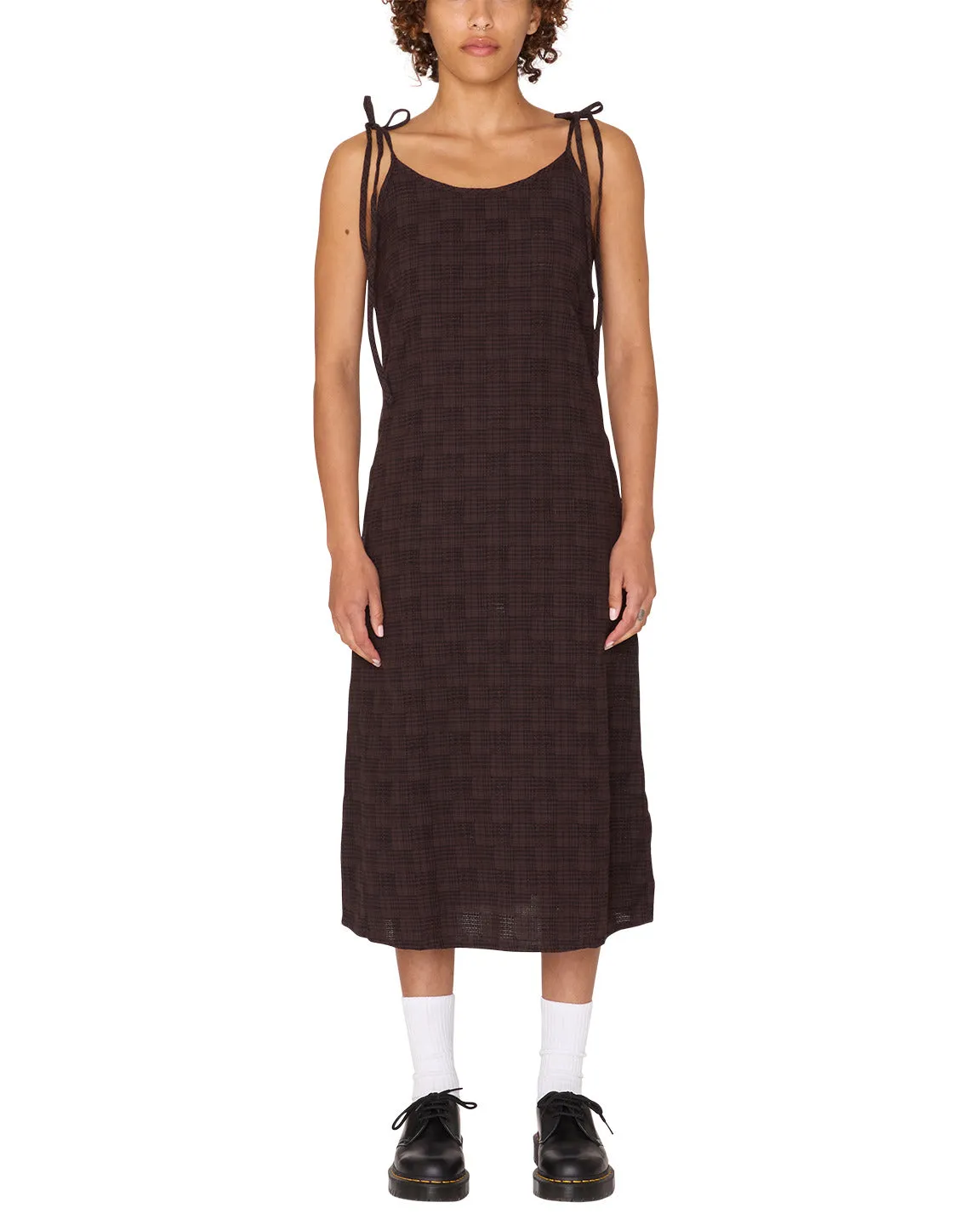 Vivian Plaid Dress