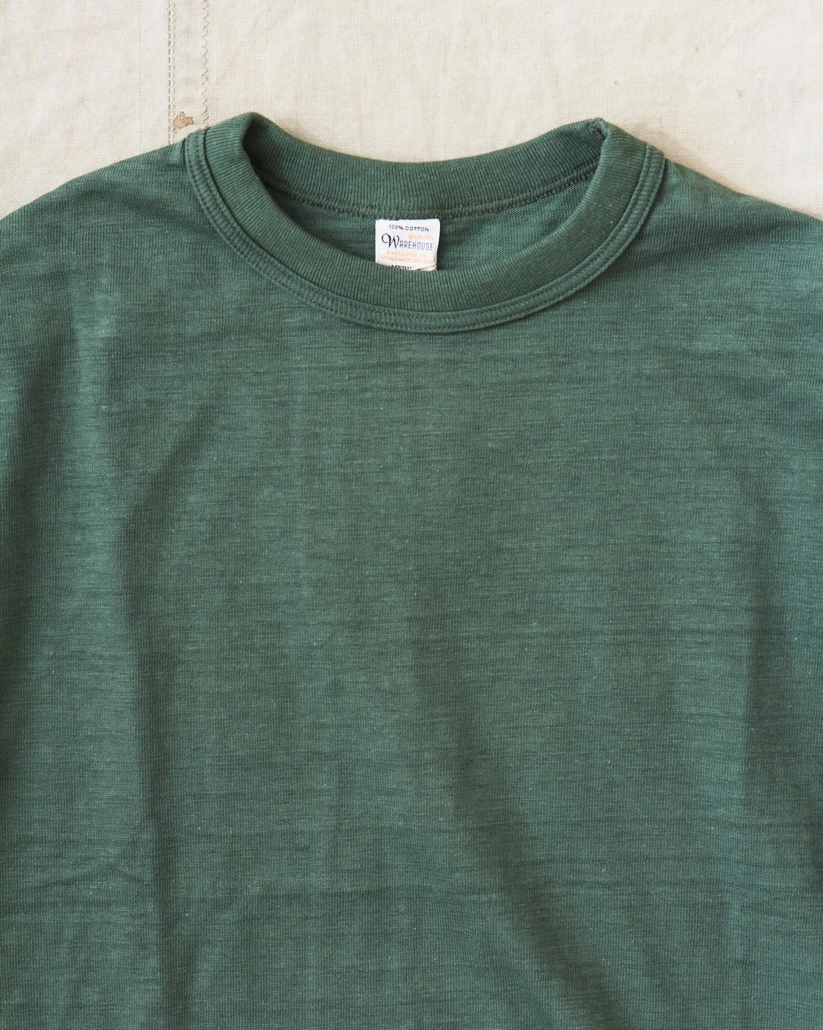 Warehouse & Co. Lot 4601 Plain T-shirt Green