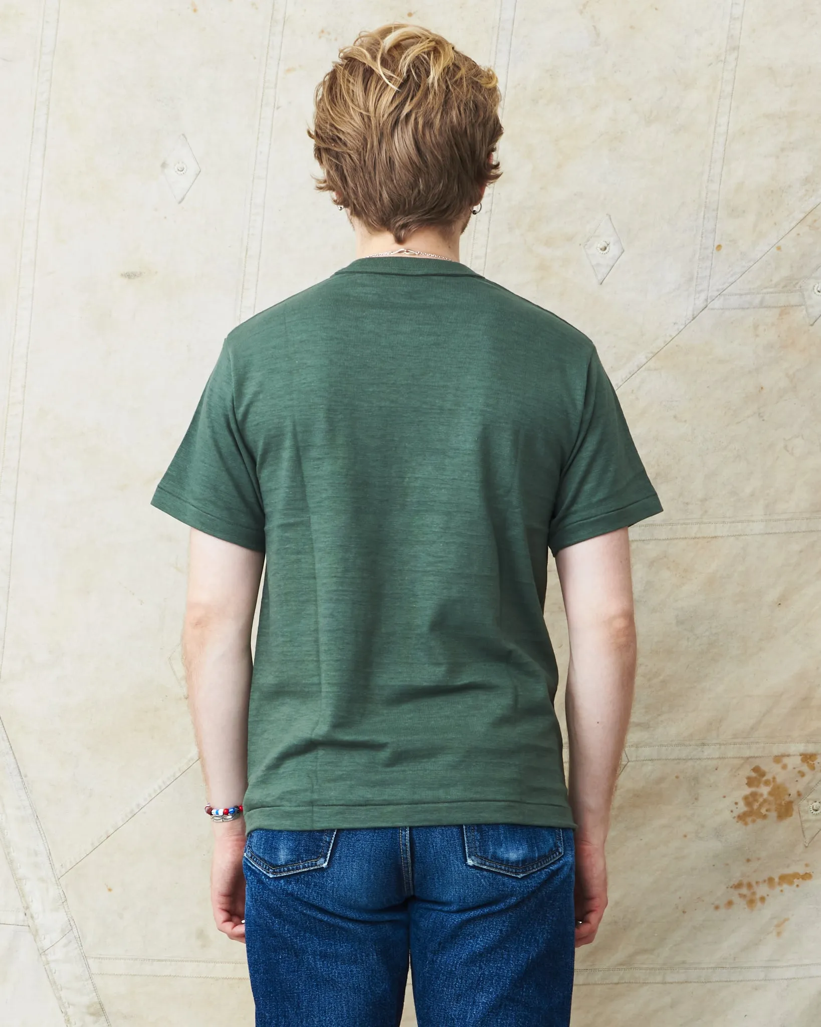 Warehouse & Co. Lot 4601 Plain T-shirt Green