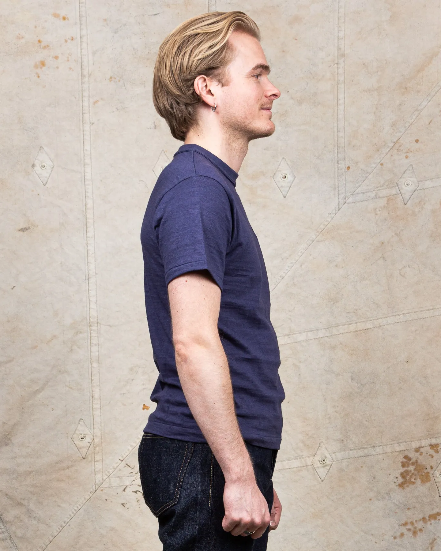 Warehouse & Co Plain T-shirt Navy