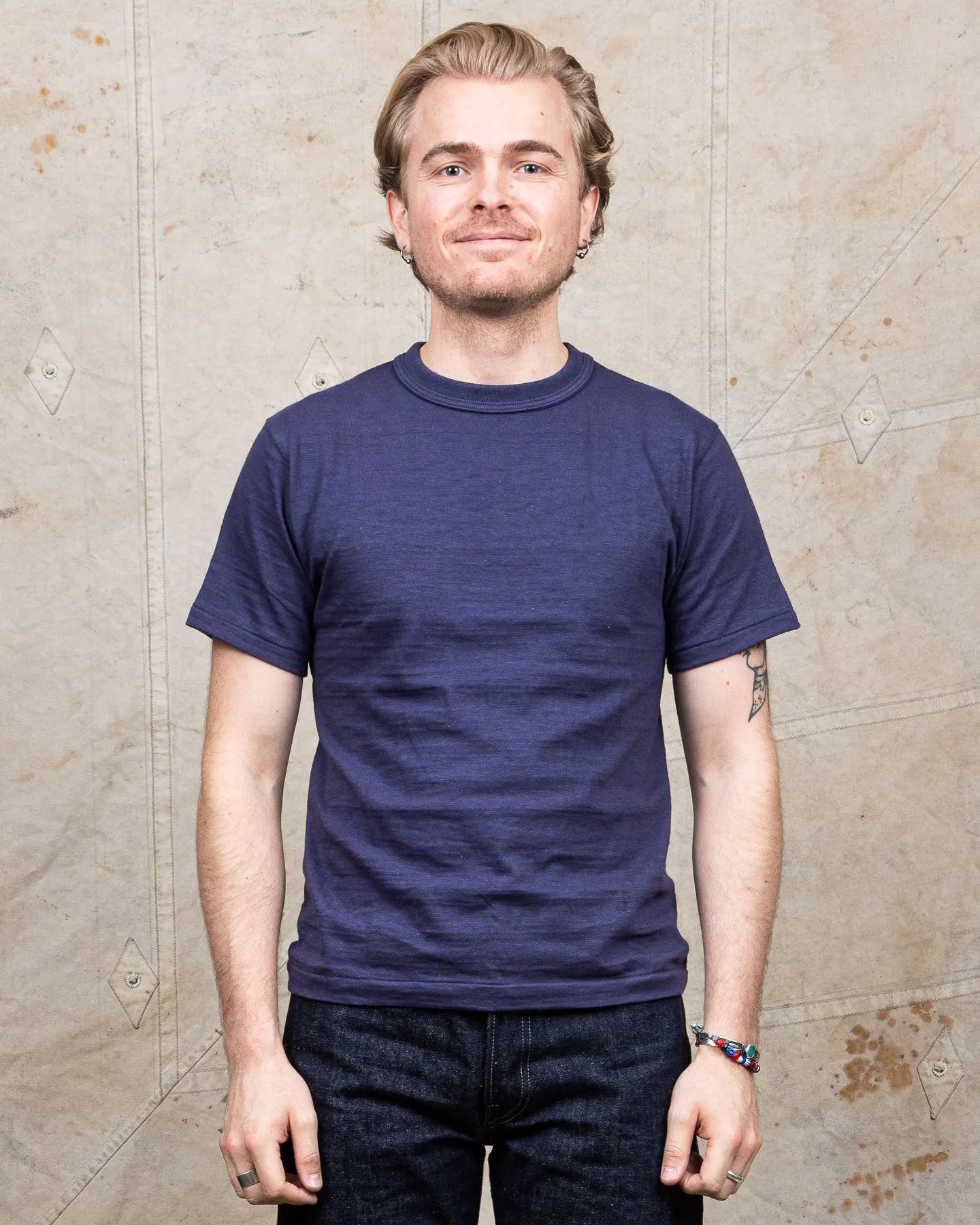 Warehouse & Co Plain T-shirt Navy