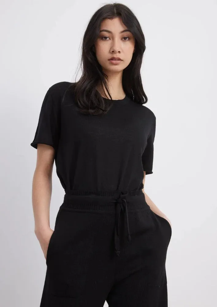 Weekend tee Black