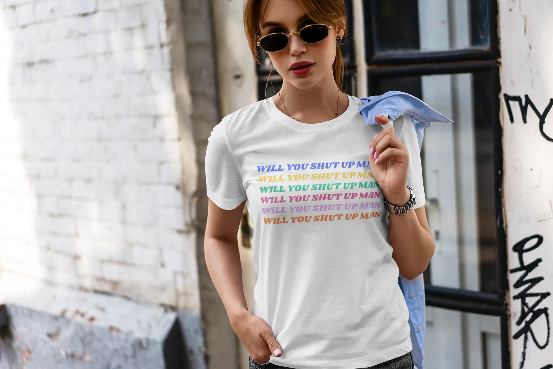 Will You Shut Up Man t-shirt