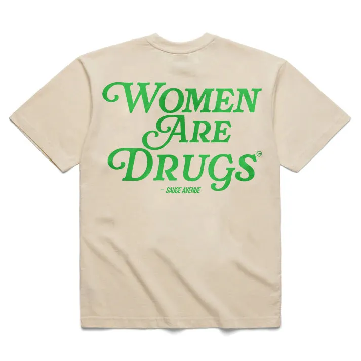 Women Are Drugs (GN) | Off White Tee