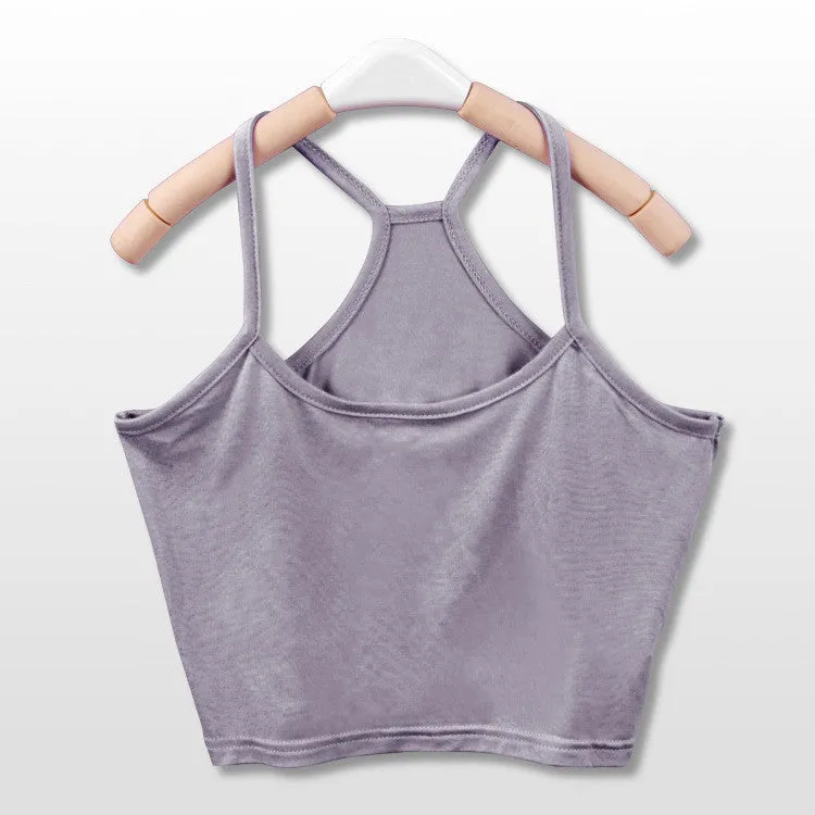 Women Tank Crop Top Short Vest Womens Sexy Camisole Bustier Crop Top cropped Camisa Feminina