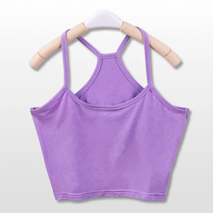 Women Tank Crop Top Short Vest Womens Sexy Camisole Bustier Crop Top cropped Camisa Feminina