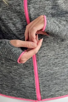 Women's French Terry Activewear Hoodie - Great for Cool Mornings,