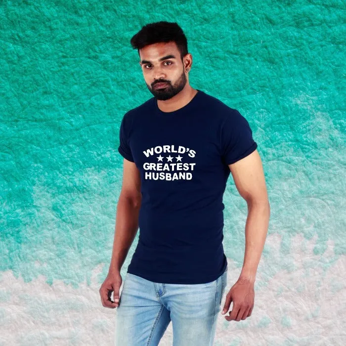 World's Greatest Husband T-Shirt for Men