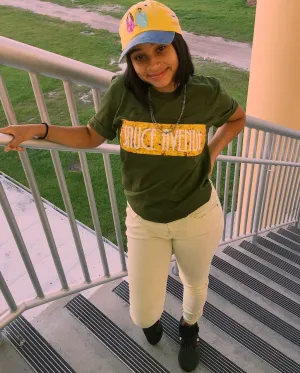 Yellow Rose SA | Olive Tee