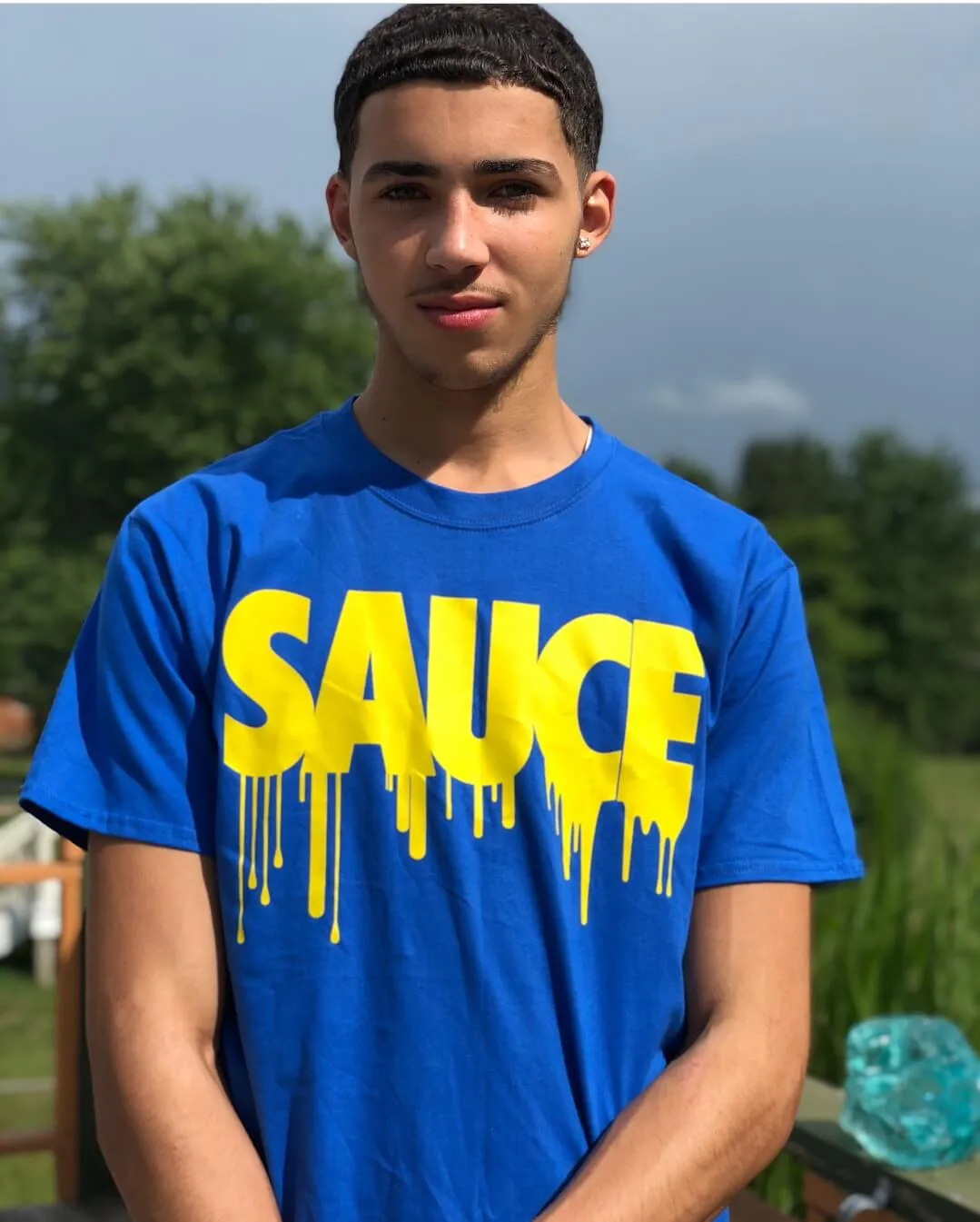 Yellow Sauce | Blue Tee